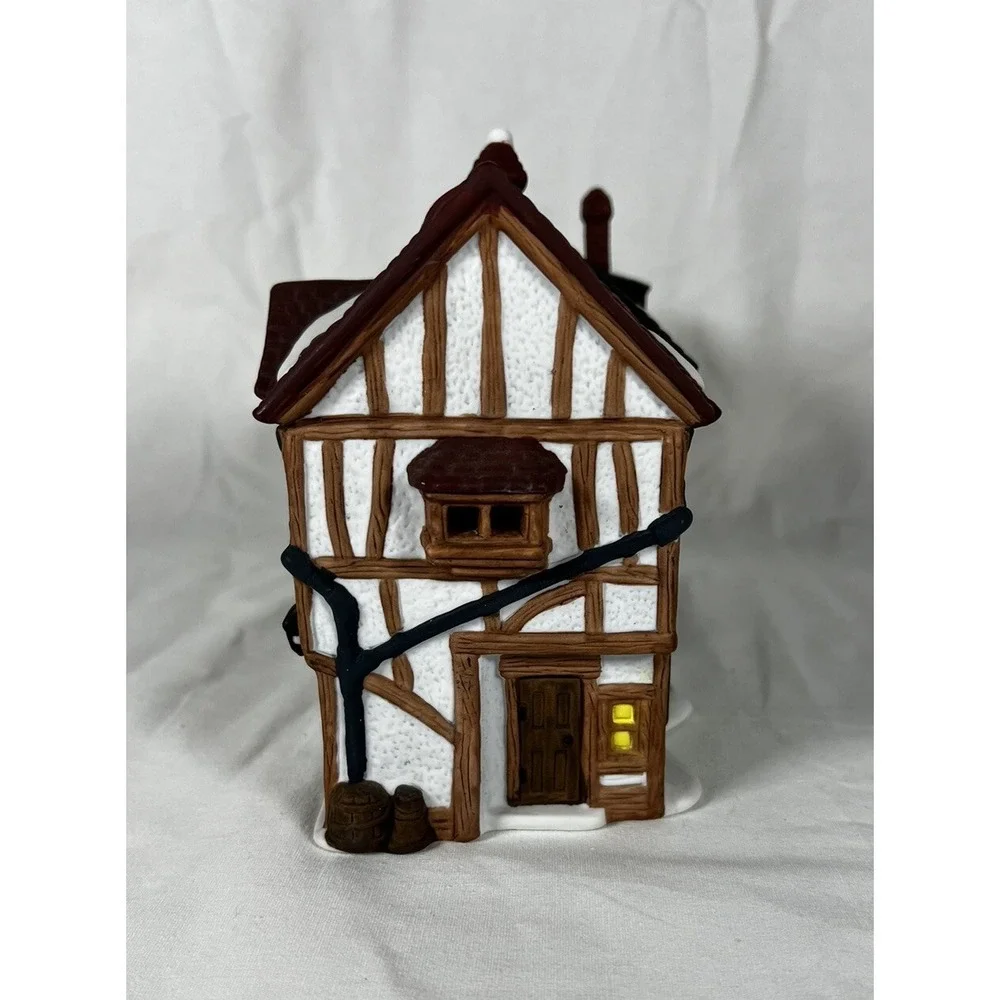 Department 56 Dickens Village The‎ Old Curiosity Shop Box Lighted 1987 5905-6